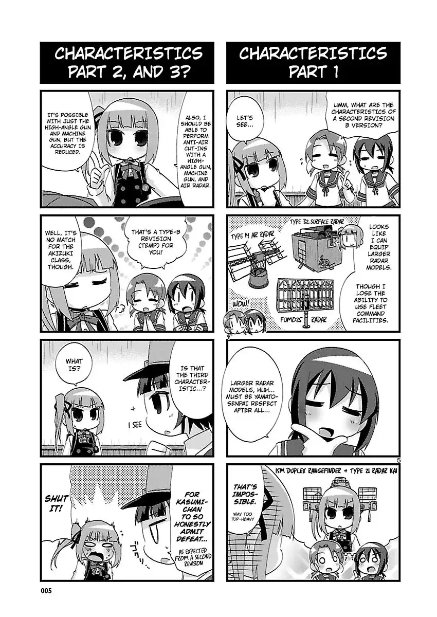 Kantai Collection - Kankore - 4-koma Comic - Fubuki, Ganbarimasu! Chapter 131 5